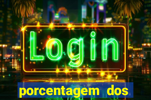 porcentagem dos jogos pg slots